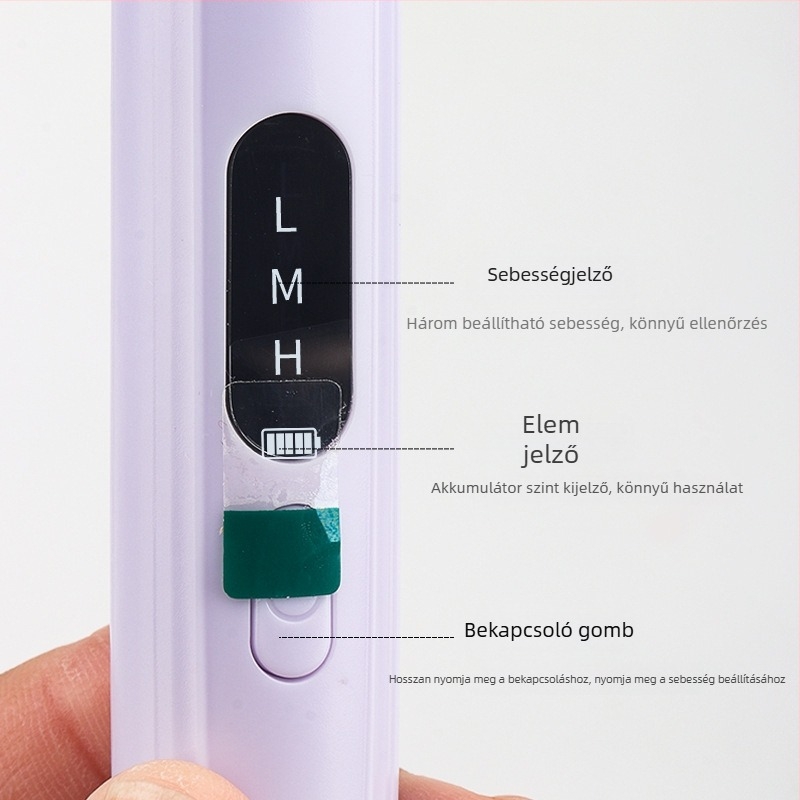 Szemöldök-trimmelő USB-töltésű, ABS ház, elektromos, otthoni használatra, univerzális