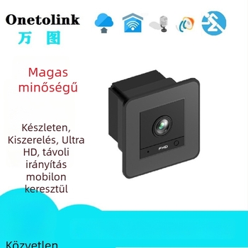 S20M vezeték nélküli hálózati kamera – 2MP, 1080p, 3,6° látószög, IR éjszakai látás 10 m, mozgásérzékelés