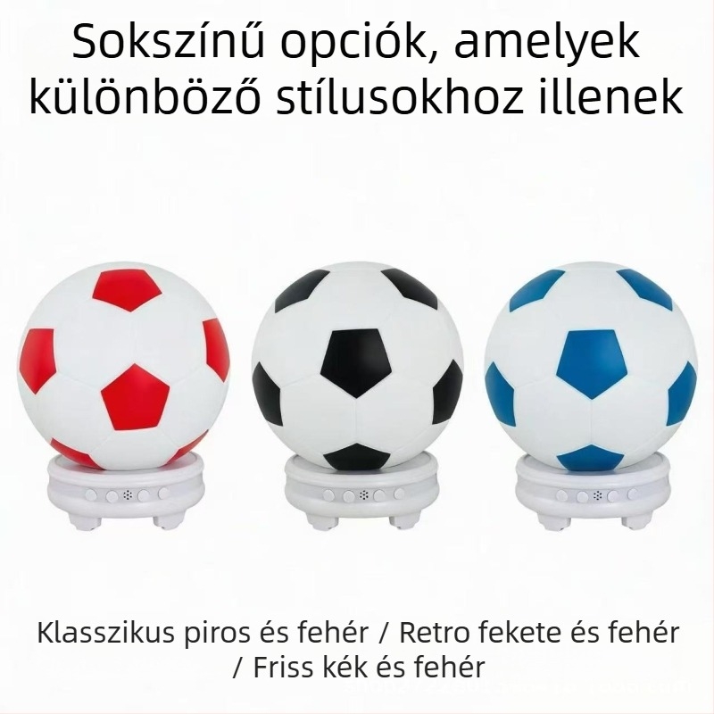 Bluetooth hangszóró hangulatvilágítással, 5W kimenet, beépített 1200–2000mAh akkumulátor, 360° surround hang