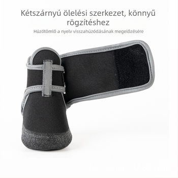 Kutyák esőcsizmája - légáteresztő, vastagított, csúszásmentes, vízálló, természetes latex
