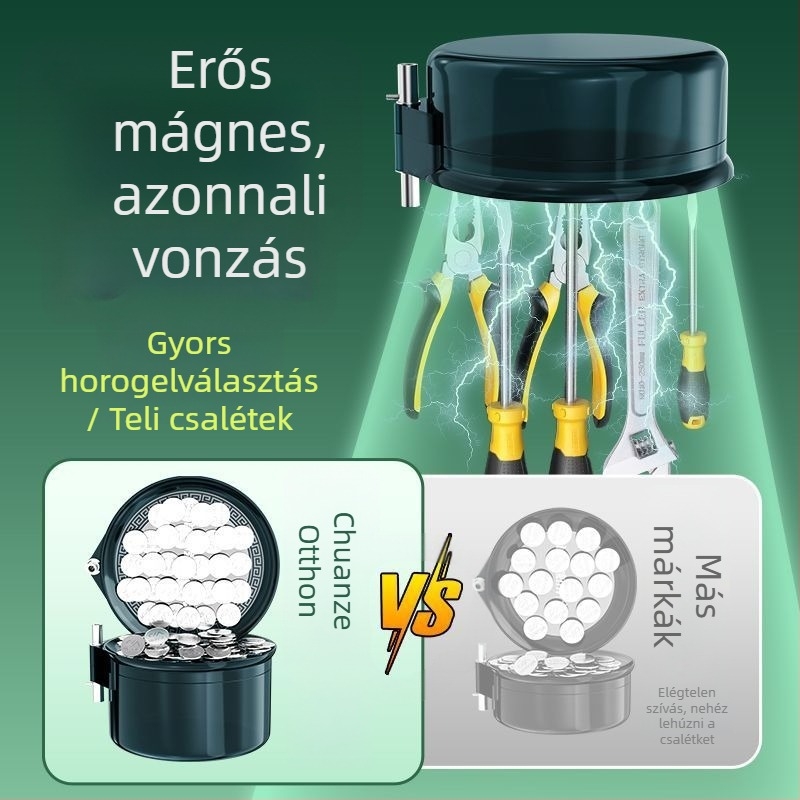 Kawazawa Mágneses Kétfunkciós Etetőtál Nyitott Medencével Horgászathoz – Műanyag