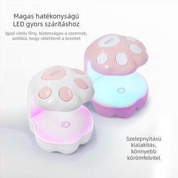Kézre használható UV-LED körömlámpa gél-lakkhoz – Principal Hua, hazai márka, mindennapi felhasználók számára, import nélkül