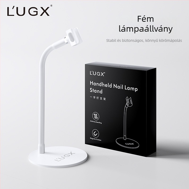Körömápolási világító állvány – kézben tartható, egyenes, multifunkcionális, hordozható