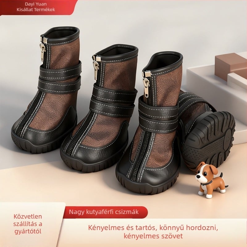 Gumi kutyacipő – vízálló, csúszásmentes, kopásálló minden faj számára