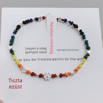 Viaszszálas karkötő geometriás formával, kézzel készített, 925 ezüst, női eredeti dizájn, Zhongshan eredet