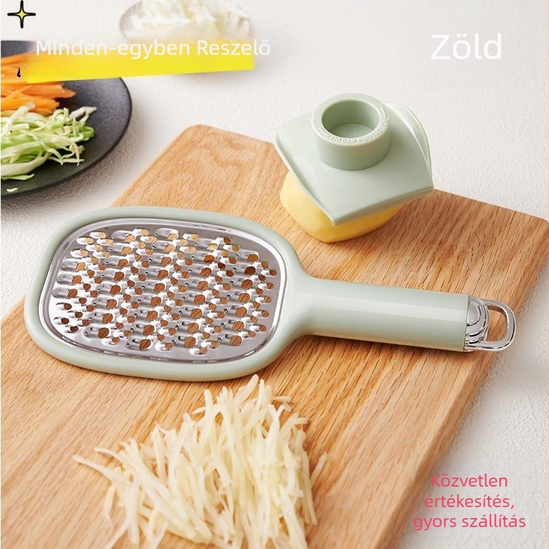 Xilin többfunkciós hámozó és szeletelő – penge rozsdamentes acél, ABS test, testreszabható logó, magáncímke