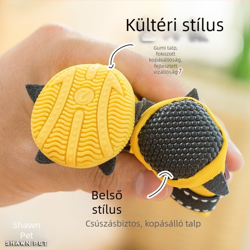 Kutyacipő — vízálló, csúszásmentes, meleg, kopásálló; anyag: vászon; márka: Beautiful Pet; származás: Jiangsu