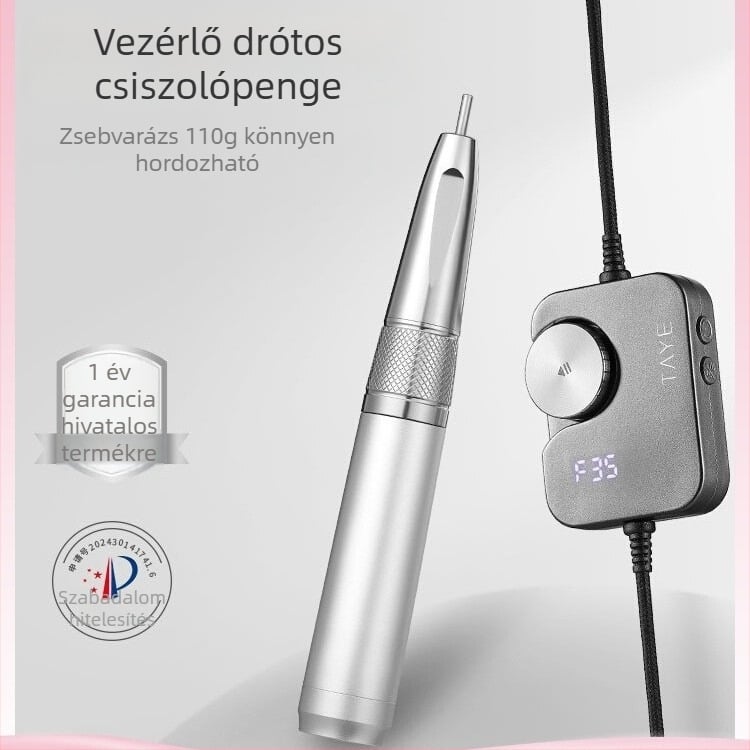 Elektronikus körömcsiszoló toll – Márka: Her leaves; Hazai márka; Általános használat; Nincs importálva