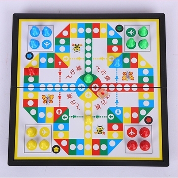 Mágneses repülő sakk játék gyerekeknek – hordozható ABS tábla, Wen Cheng márka, sakk játék, 4–6, 7–14, 15–35 évesek