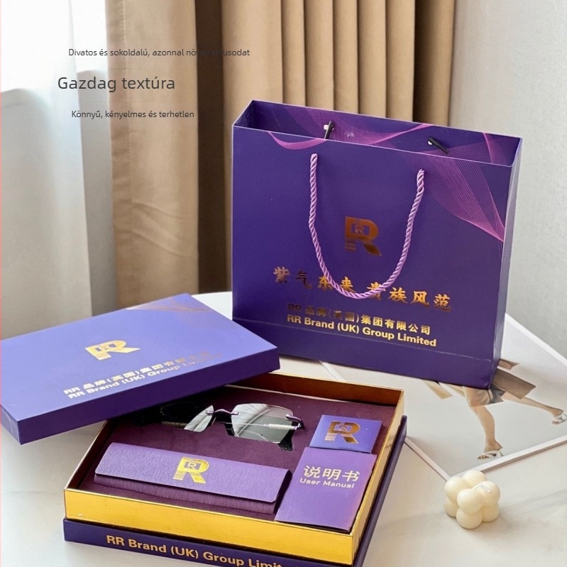 Keret nélküli olvasószemüveg PC lencsékkel, anti-kék fény védelem, poligonális keret, kapható 2024 őszén