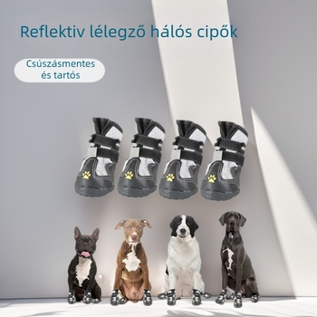 Kutyák kültéri cipői, poliészter, csúszásmentes, kopásálló, laza stílus, Guangdong eredetű