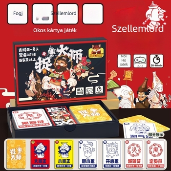 Asztali kártyajáték Goose Duck Kill — Holmes, interaktív, papír alapanyagú, dobozban csomagolva, 4–35 éveseknek