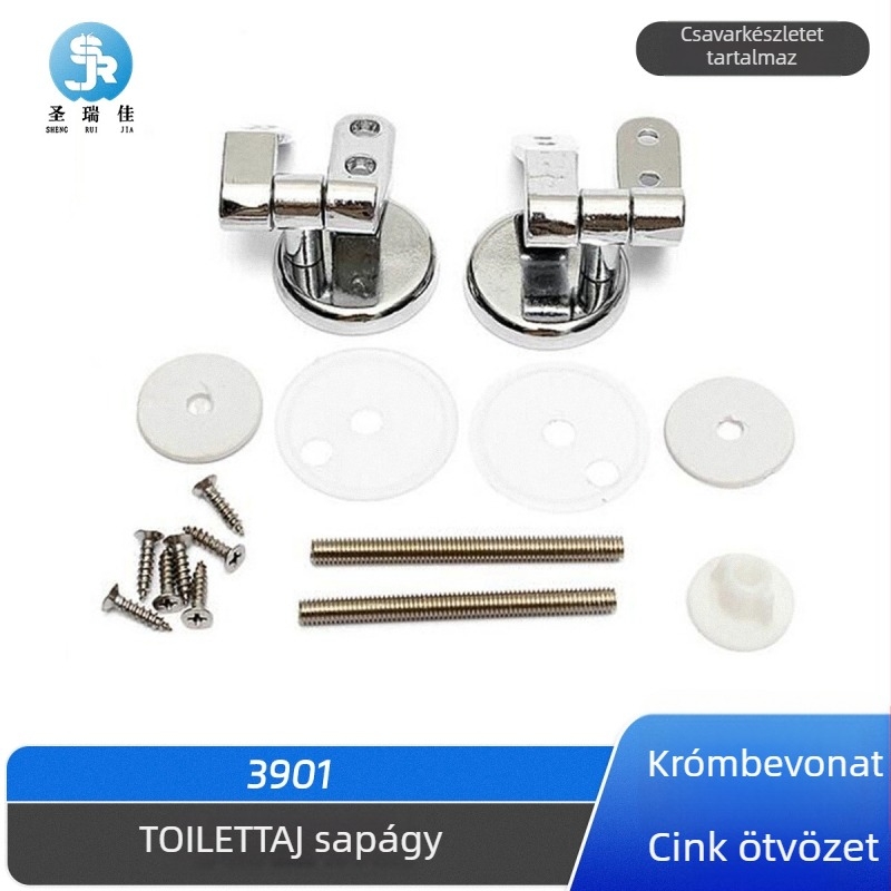 San Ruijia WC-ülés zsanérjai cinkötvözetből – Fürdőszobai kiegészítők, Modern minimalista stílus, Forgó zsanérok