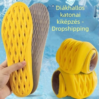 PU sporttalp cipőkhöz – ütéscsillapító, dezodoráló, teljes talp, modell H880