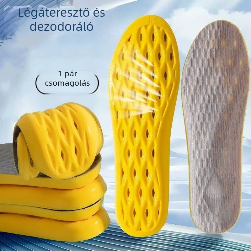 PU sporttalp cipőkhöz – ütéscsillapító, dezodoráló, teljes talp, modell H880