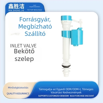 Universális WC vízbetápláló készlet — squat és normál WC-hez, PVC anyag, modern minimál stílus, beépítés elérhető