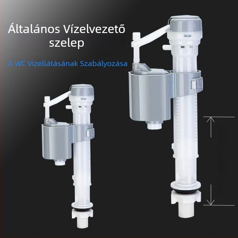 WC-tartály feltöltő szelep (Anyag: Műanyag; Használat módja: Menetes csatlakozás; Gyártási eljárás: Injektiós öntés; Stílus: Modern egyszerűség; Tanúsítvány: Nincs)