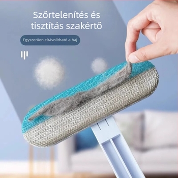 Ming tong műanyag kisállat szőr eltávolító keféje macskák és kutyák számára, amely tisztítja a bútorokat és a szőnyegeket.