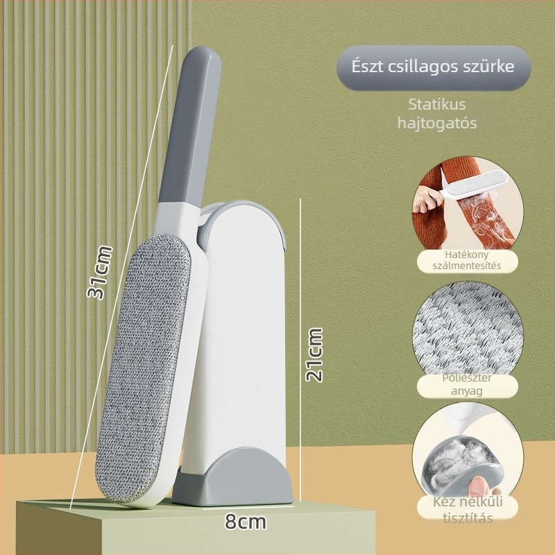 Qiwang műanyag ruhaszösz-eltávolító görgő — modern, minimalista dizájn, haj- és szösz eltávolító eszköz