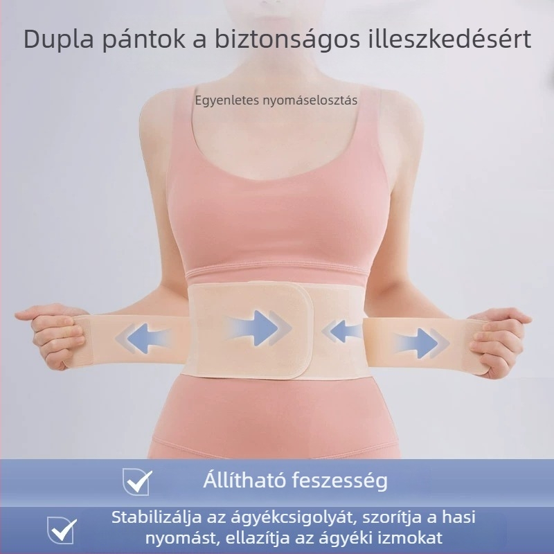 Wisden Női derékvédő öv, ultra vékony, poliészter szálból, futáshoz