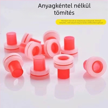 1/2 hüvelykes csaptelep-szögletes tömítéskészlet | szilikon tömítés, gyors telepítés, modern minimalist stílus