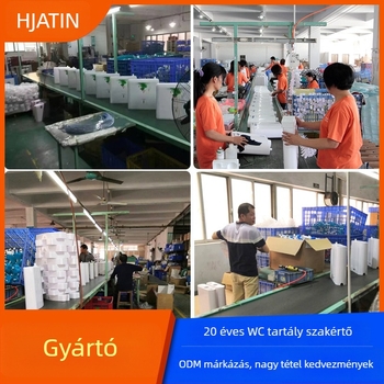 Toalettvíz tartály - PP anyag - kézi nyomásos működtetés - OEM gyártás - modern, egyszerű stílus - márka Hejiating