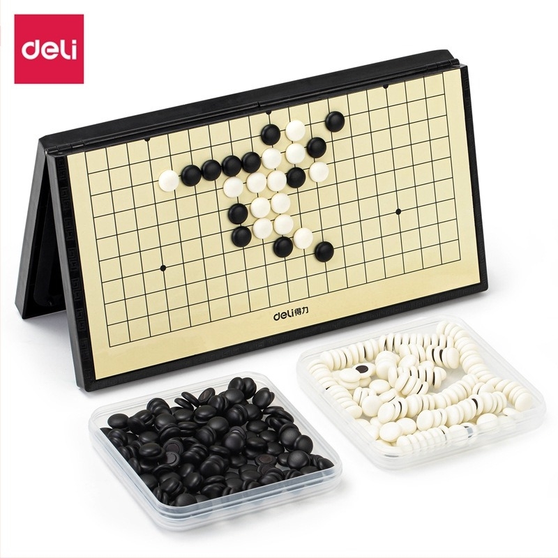 Mágneses Go és Gomoku társasjáték készlet – mágneses bábuk, Go/Gomoku tábla, oktató szórakozás, 4-61+ éveseknek