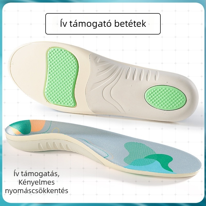 Ortopéd talpbetét arch támogatással, EVA anyag, modell 240406, teljes hosszúságú