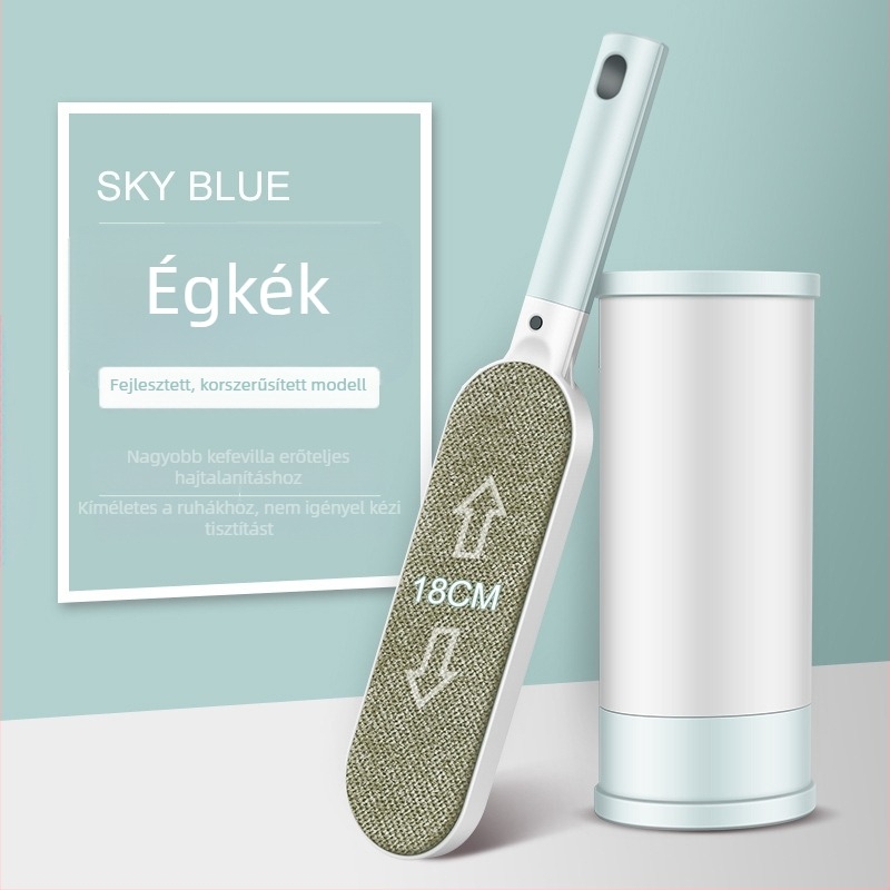 Ruhák szálmentesítő roller – ABS/PP anyag, modern egyszerű design, 2020-as megjelenés, eltávolítja a szőrt és a port
