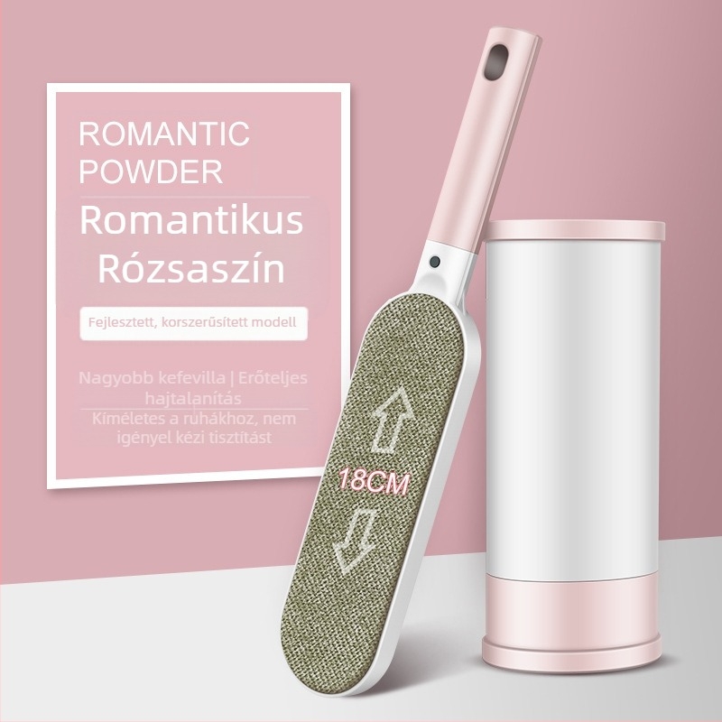 Ruhák szálmentesítő roller – ABS/PP anyag, modern egyszerű design, 2020-as megjelenés, eltávolítja a szőrt és a port