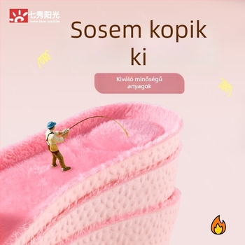 PU magasságító talp uniszex téli cipőkhöz — Modell ST-X2.0ZGRF; teljes talp, magasság növelő, alkalmas sportcipőkhöz, bőr-, casual-, meleg és textil- munkacipőkhöz