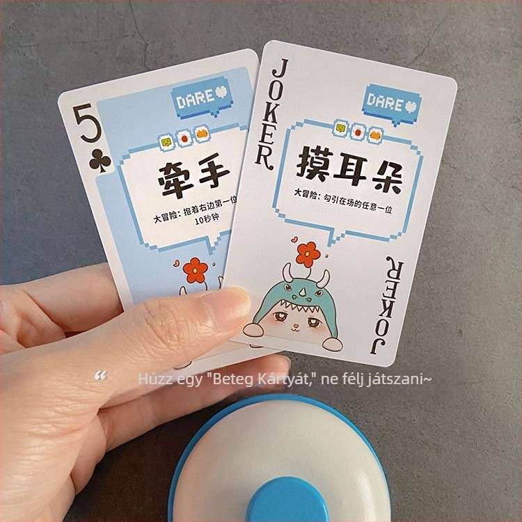 Három az egyben társasjáték kártyákkal: Igazság vagy Kihívás, romantikus hangulat pároknak | Márka: Jie tengwei