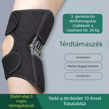 Térdvédő poliészterből felnőtteknek – térd védelme és támogatás