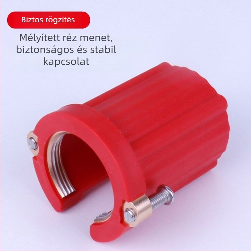 Konyhai mosogató csaptele rögzítőanya — lazítás elleni, ABS anyag, spirálos szerelés