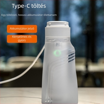 Tölthető hordozható elektromos bidé nőknek, kézi használat, orvosi minőség, ABS+PC+szilikon