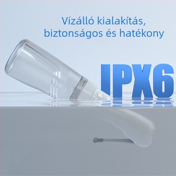 Tölthető hordozható elektromos bidé nőknek, kézi használat, orvosi minőség, ABS+PC+szilikon