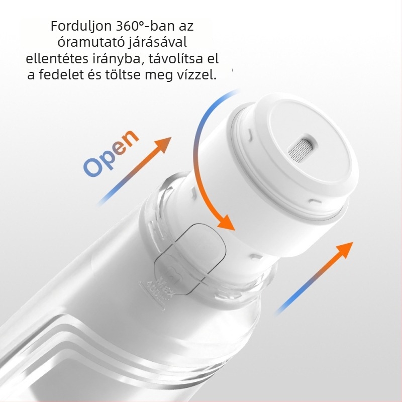 Tölthető hordozható elektromos bidé nőknek, kézi használat, orvosi minőség, ABS+PC+szilikon