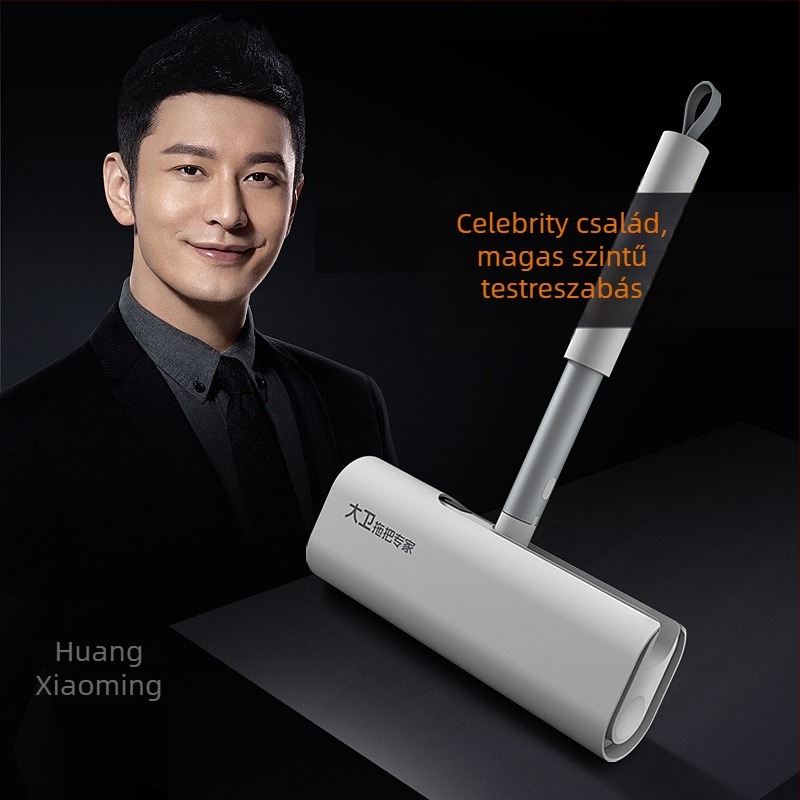 David hajszál-eltávolító roller megnagyított görgővel — ragadós haj-eltávolító, műanyag, modern minimalista stílus (2020)