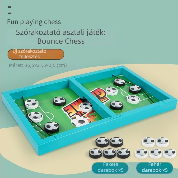 Kétfős asztali katapultás társasjáték – oktató jellegű, műanyagból, 4–35 éveseknek