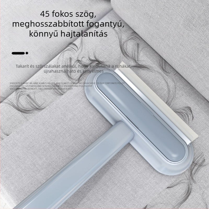 Állati szőrhullás elleni multifunkcionális kefe – kanapéhoz, szőnyeghez és ablakokhoz; eltávolítja macska- és kutyaszőrt; Márka: Nerve cat; Anyag: Műanyag.