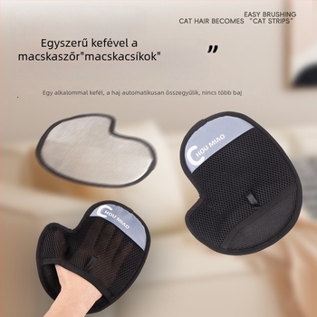 Állati szőr eltávolító kesztyű – anyagok: hálózati szövet és kefés szövet; Márka: Cute to all living beings; Importálva: Nem