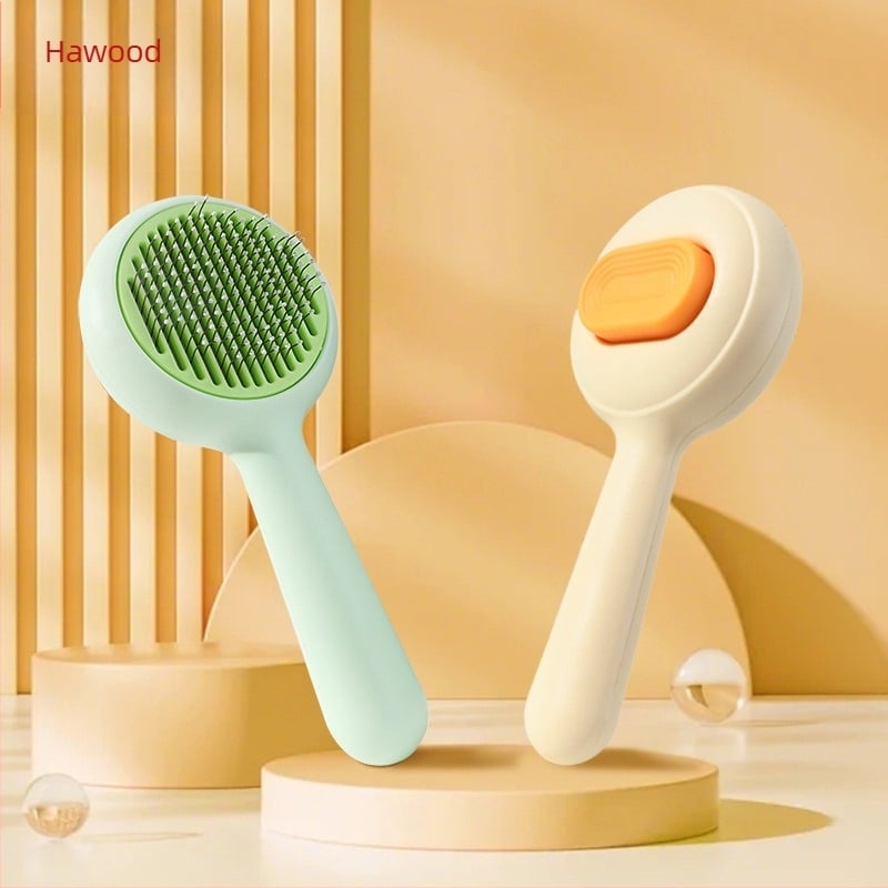 Hawoo/Haowo macska- és kutya ápoló keféje, PP anyag, általános használat