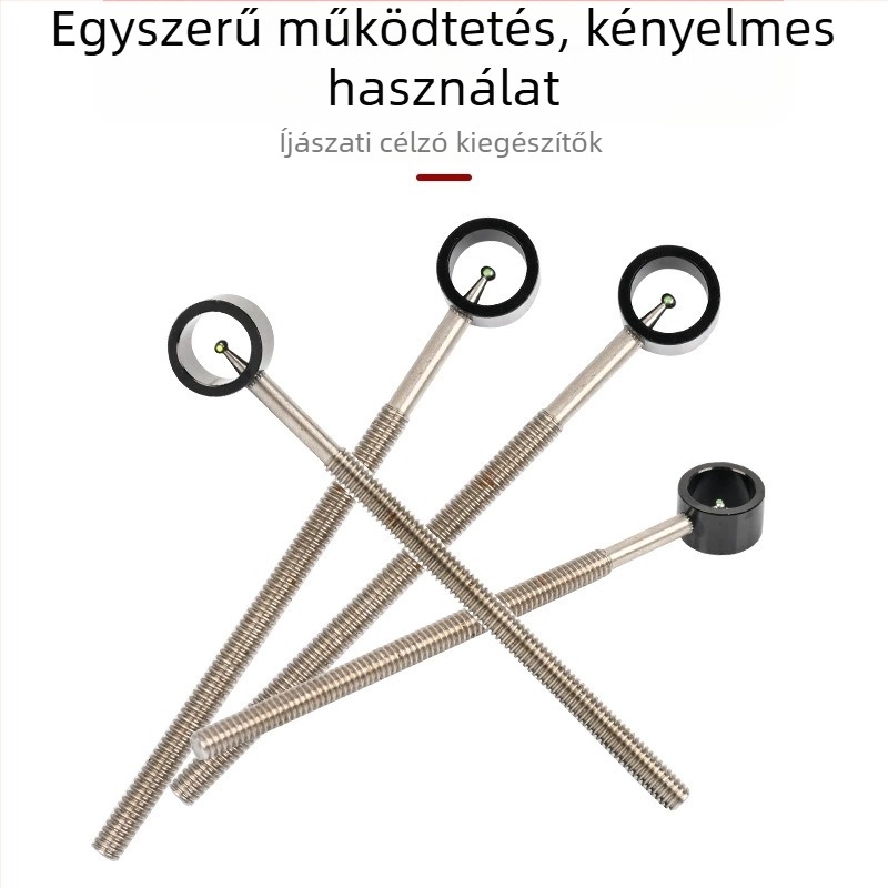 Acélból készült célkereszt fej recurve íjhoz – cserélhető célkereszt kiegészítő íjászathoz