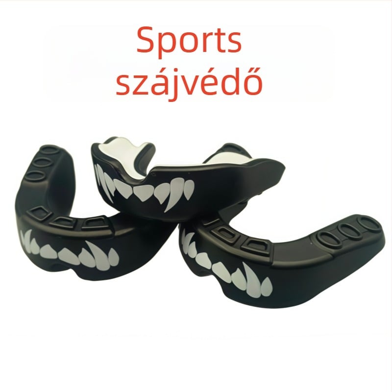 Sport szájvédő – kosárlabdára; anyag: gumi; márka Nana; védelem a fogak számára; univerzális használat
