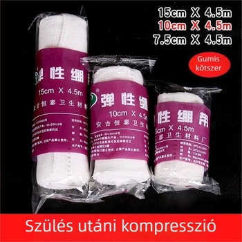 Textil elasztikus kötszer tekercs sporthoz – Hengtai márka, alkalmas kosárlabdára és sportvédő felszereléshez