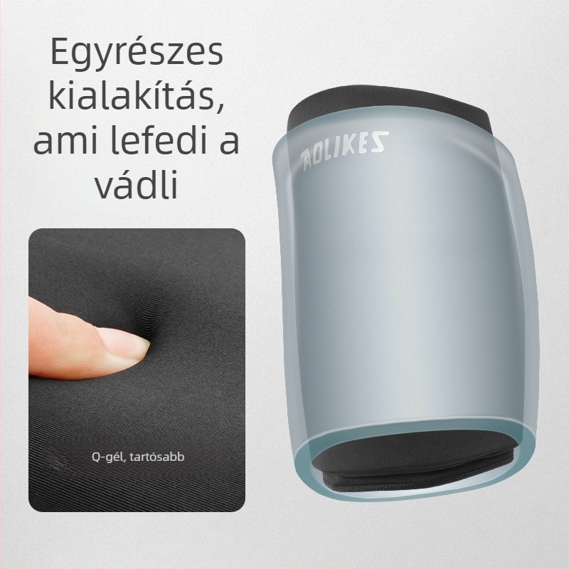 Gél vádliját kompressziós pánt – kettős meleg/hideg kompresszió, újrahasználható, szilárd gél, futáshoz, edzéshez és masszázshoz