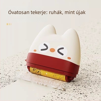 Zhongmu Mosható háziállat szőrszál-eltávolító eszköz, ABS test, ívelt fésűfej, kis testű kutyáknak