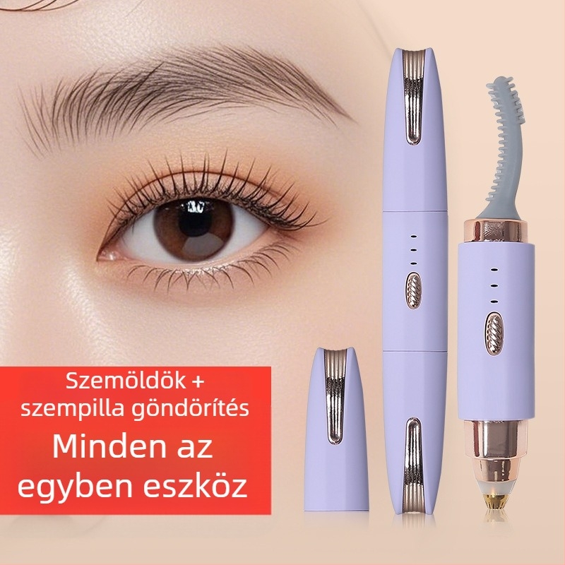 Elektromos szemöldök-trimmel, USB-s táplálás, ABS-korpusz, zsebméret, mosható