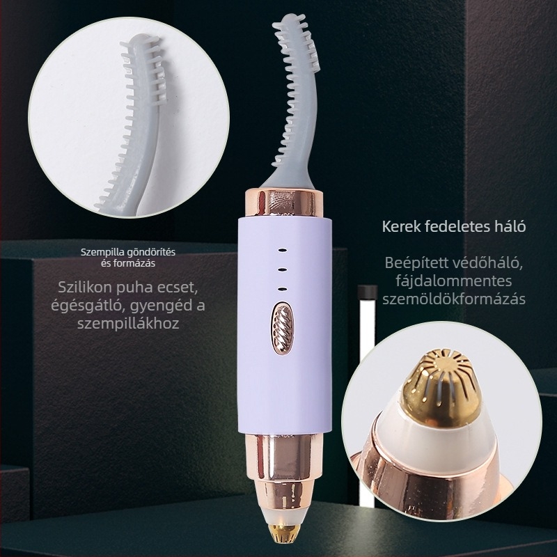 Elektromos szemöldök-trimmel, USB-s táplálás, ABS-korpusz, zsebméret, mosható