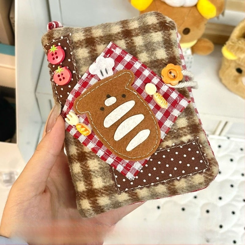 M5-ös Binder tervező borító - textil borítás, Binder-kötés, aranyos japán-koreai stílus, Márka: Other